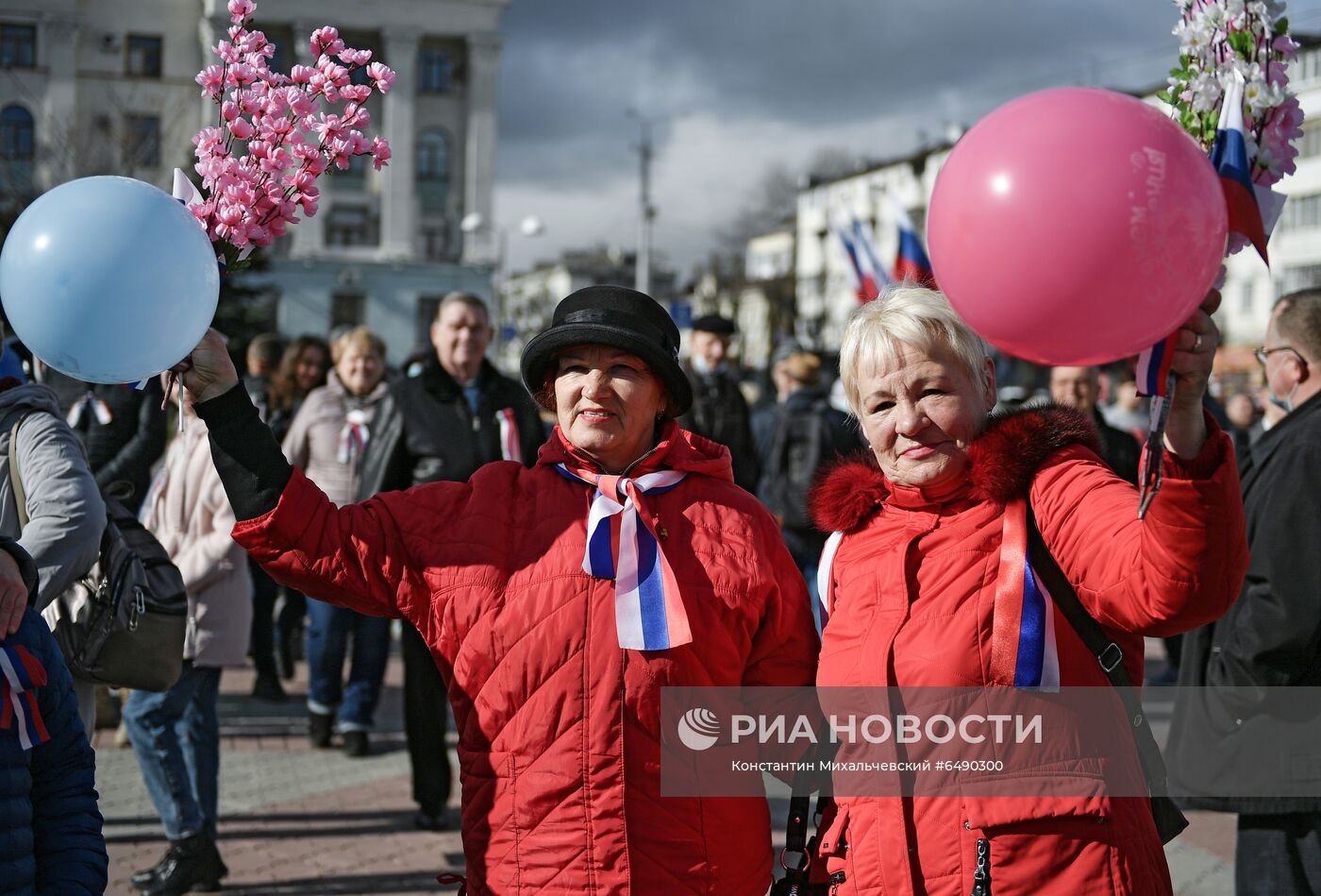 Празднование 7-й годовщины воссоединения Крыма с Россией