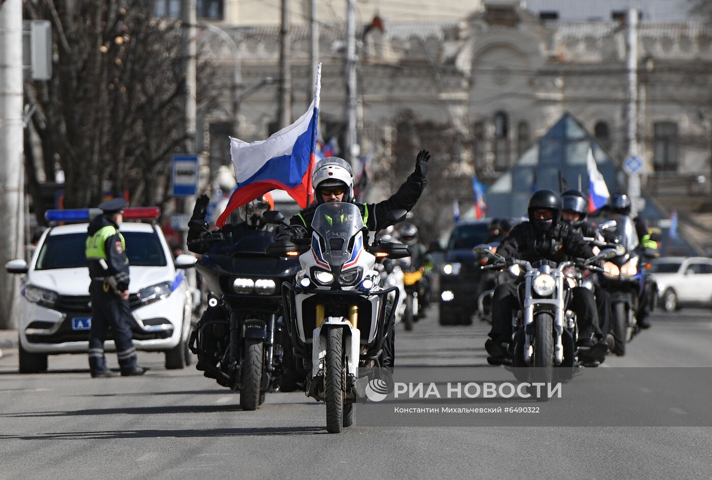 Празднование 7-й годовщины воссоединения Крыма с Россией