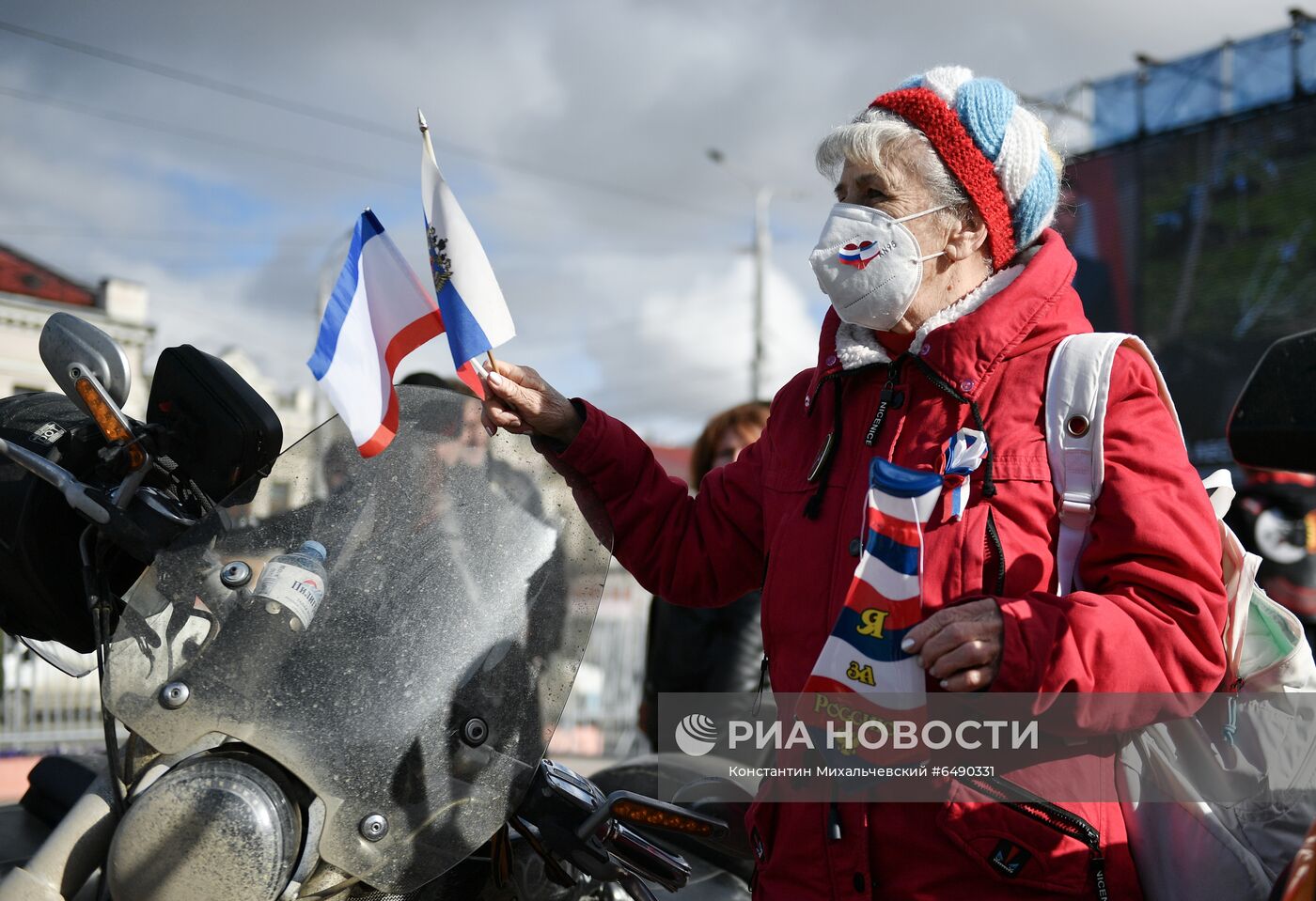 Празднование 7-й годовщины воссоединения Крыма с Россией