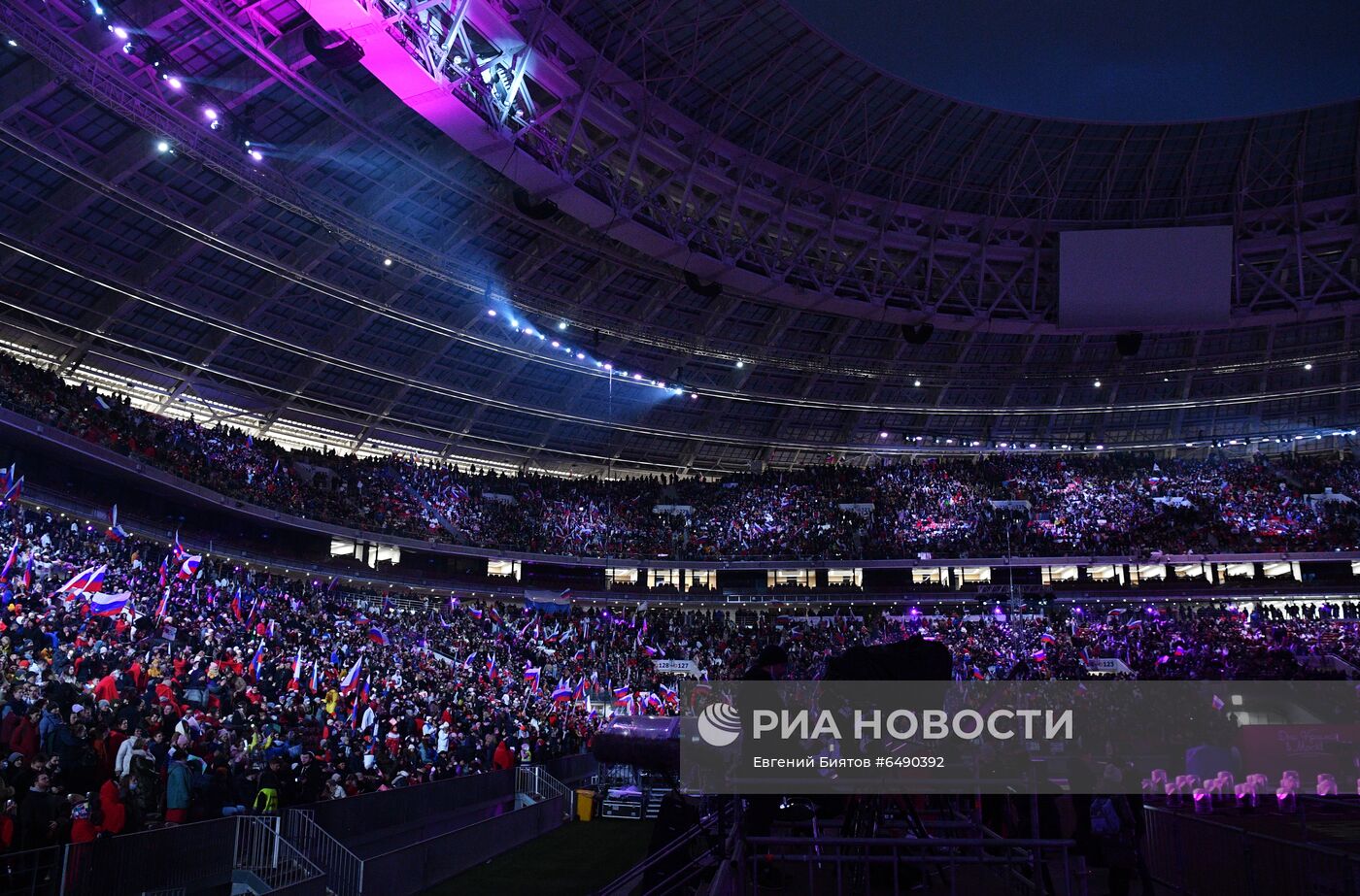 Концерт в честь воссоединения Крыма и России