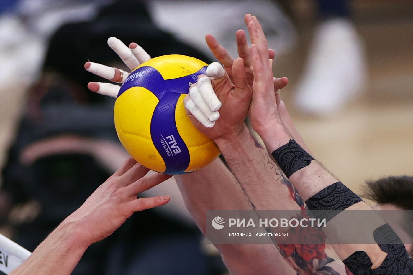 Волейбол. Финал Кубка ЕКВ. Матч "Динамо" - "Зенит" 