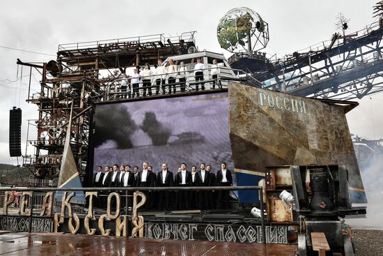 Празднование 7-й годовщины воссоединения Крыма с Россией