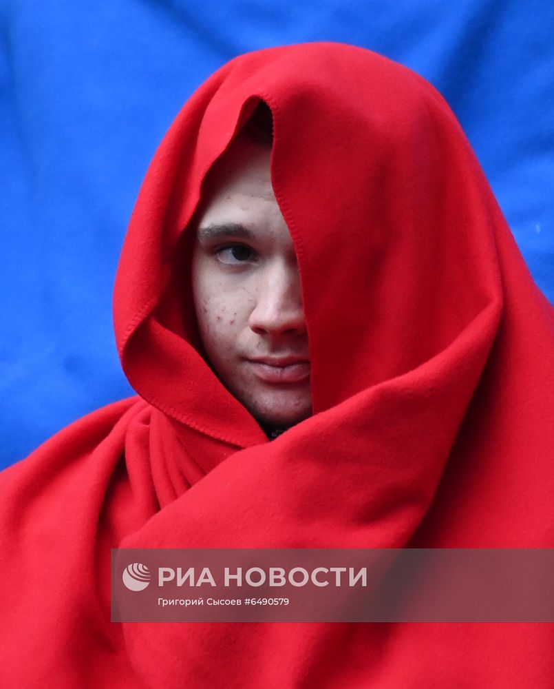 Зритель на концерте в Лужниках