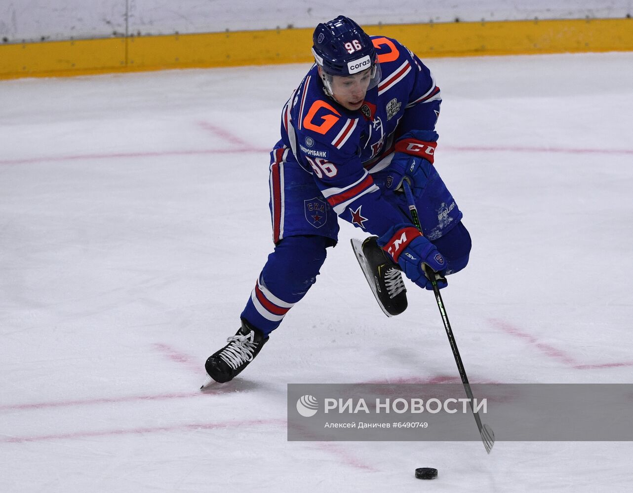 Хоккей. КХЛ. Матч СКА - "Динамо" (Москва)