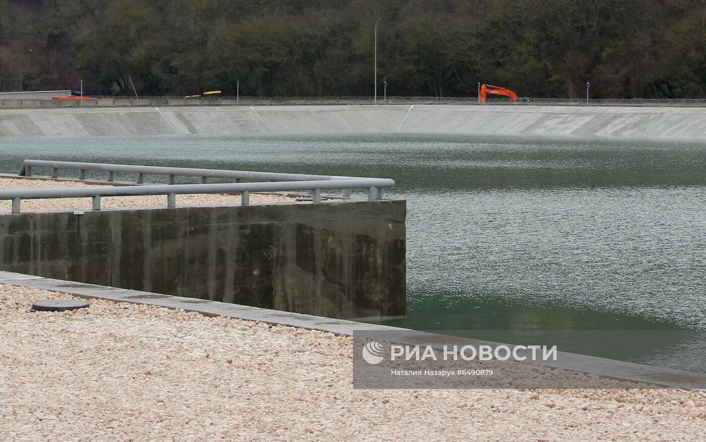 Водозабор на реке Бельбек в Крыму