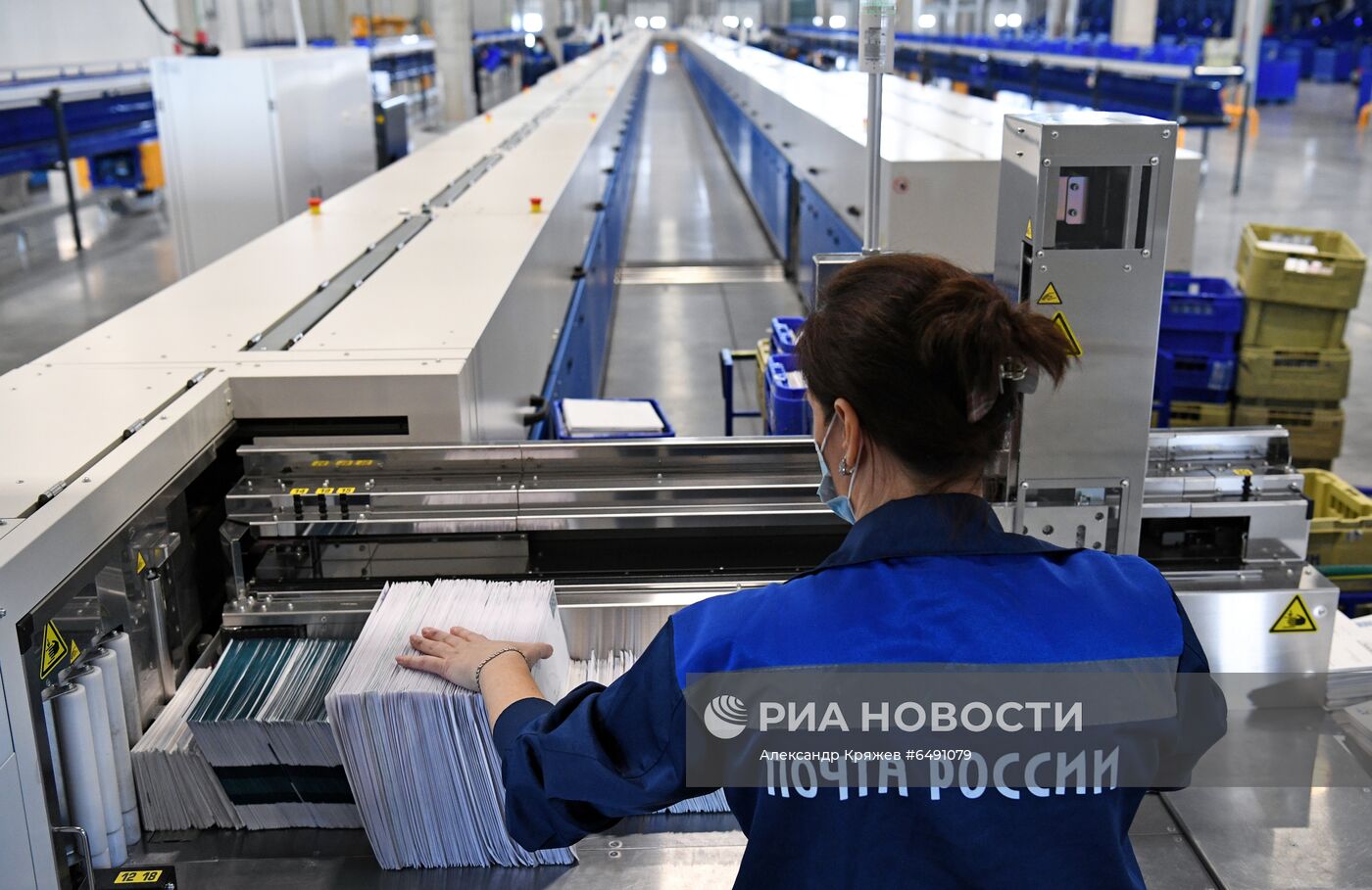 Логистический почтовый центр в Новосибирской области