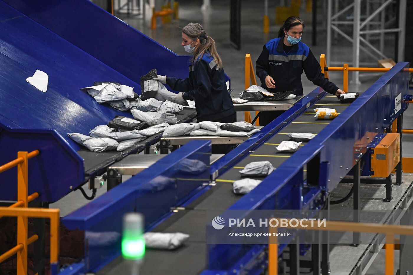 Логистический почтовый центр в Новосибирской области