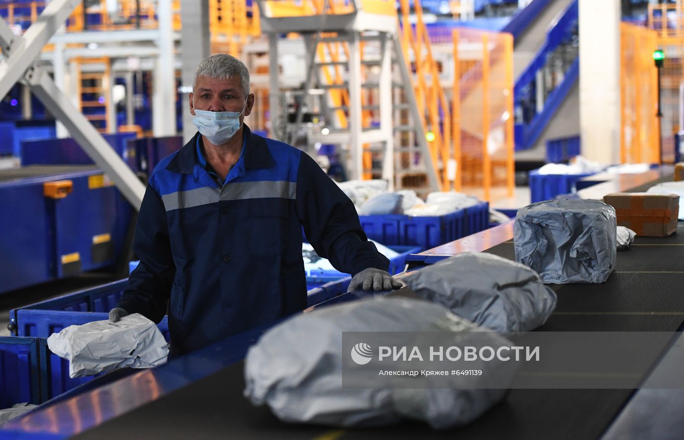 Логистический почтовый центр в Новосибирской области
