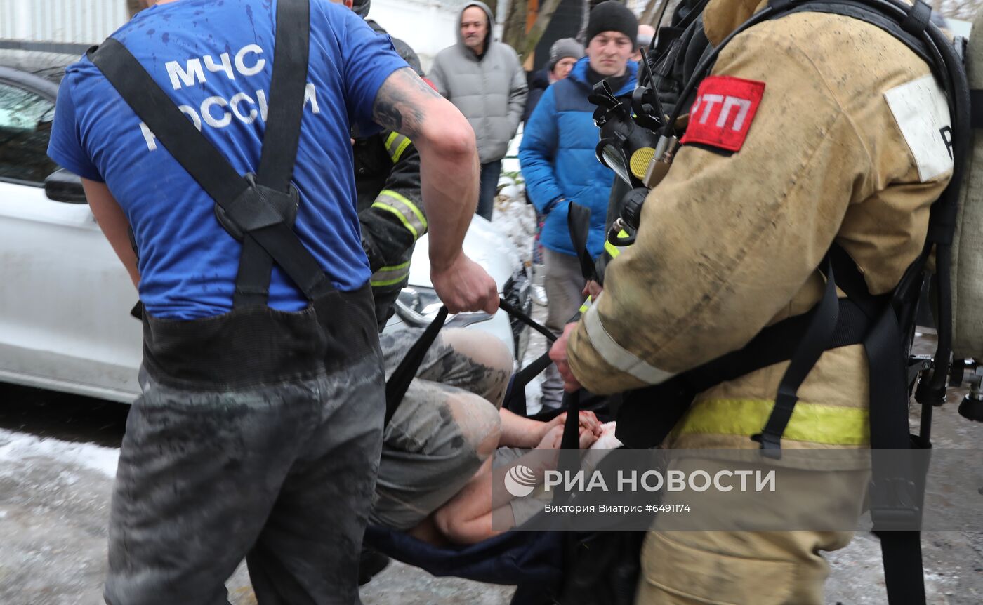 Взрыв произошел в жилом доме в Химках Взрыв произошел в жилом доме в Химках