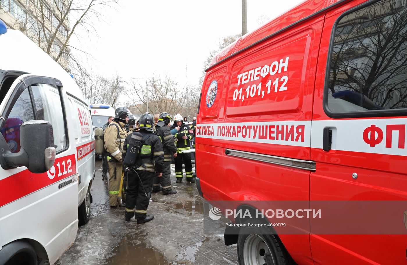 Взрыв произошел в жилом доме в Химках