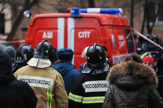 Взрыв произошел в жилом доме в Химках