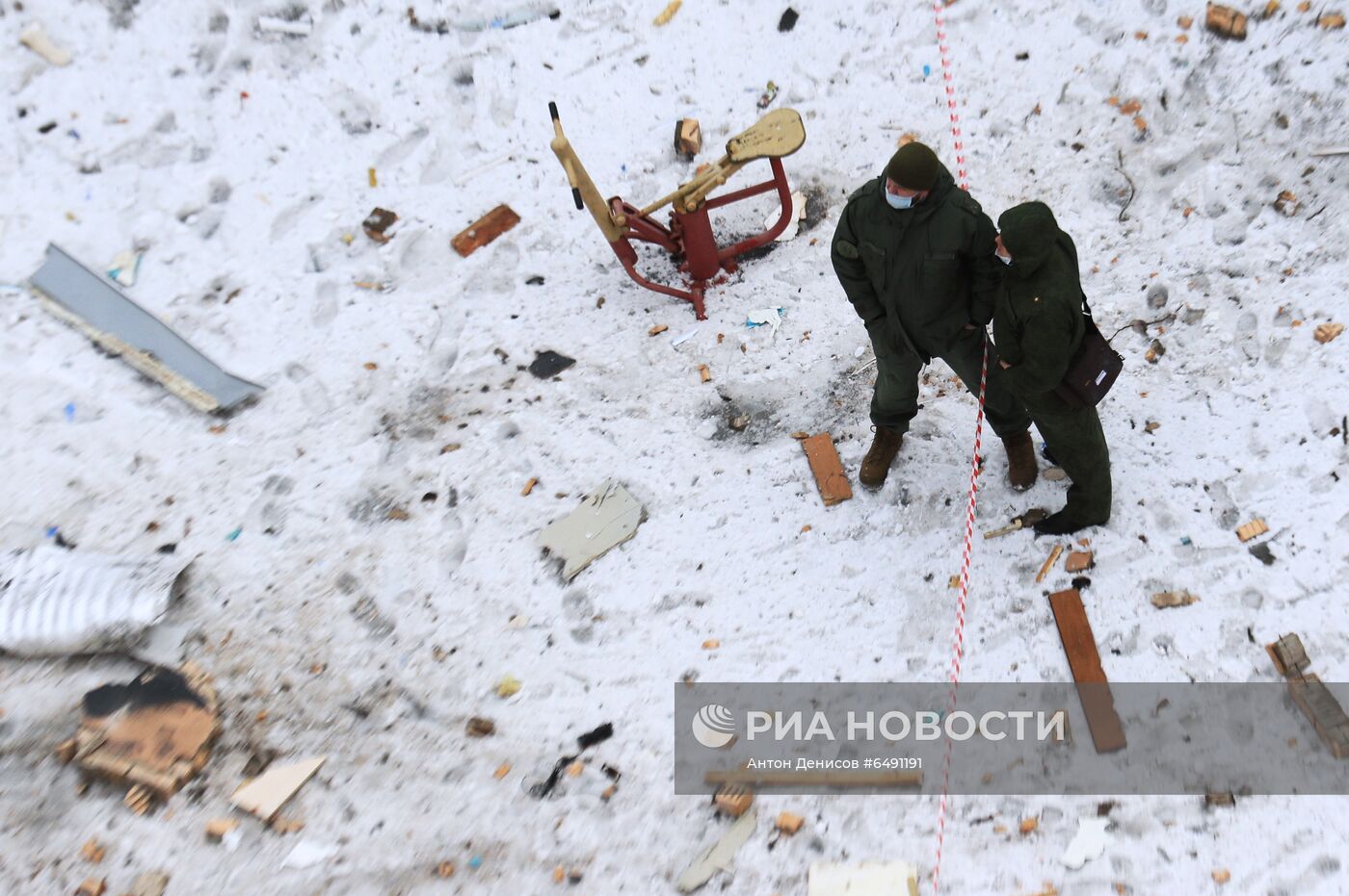 Взрыв произошел в жилом доме в Химках