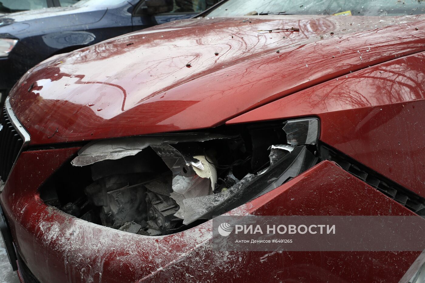 Взрыв произошел в жилом доме в Химках