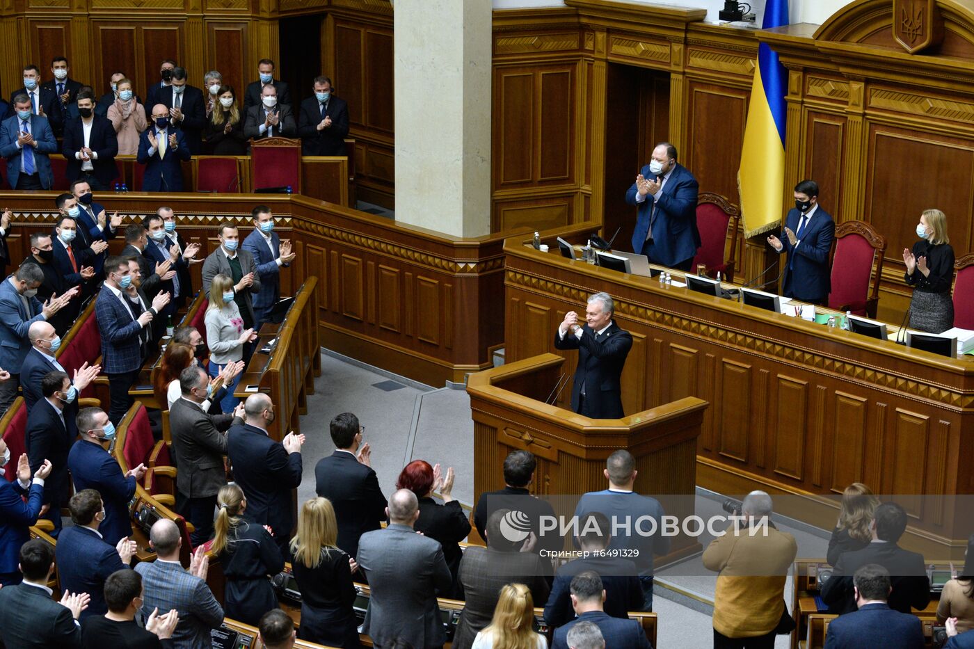 Заседание Верховной рады Украины