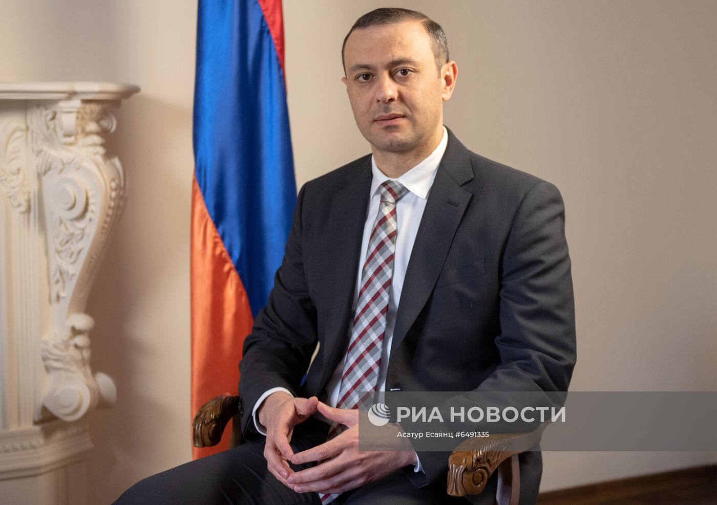 Секретарь Совета безопасности Армении Армен Григорян