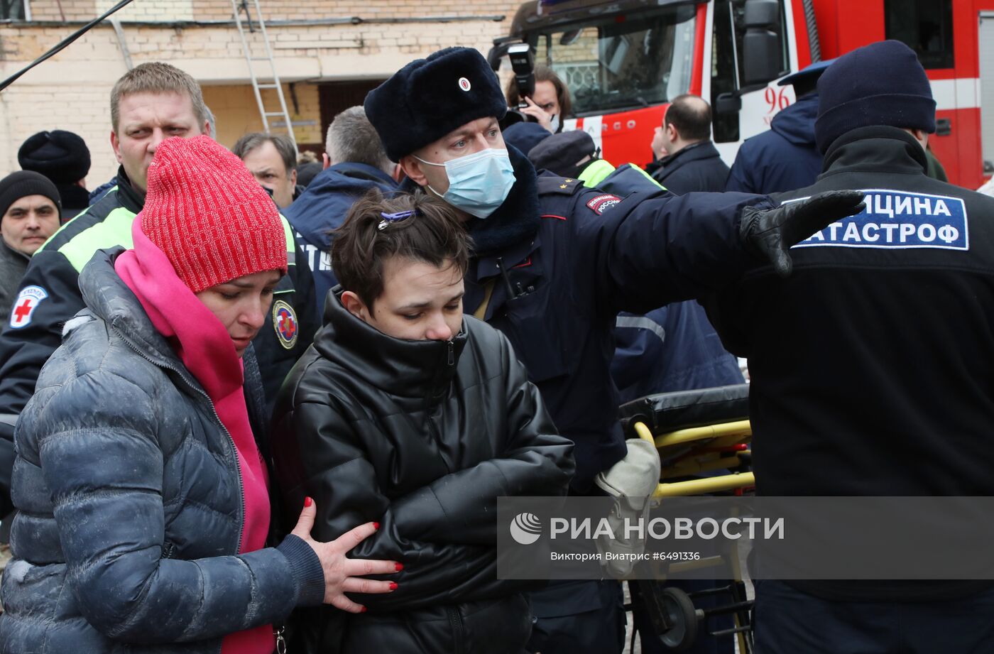 Взрыв произошел в жилом доме в Химках