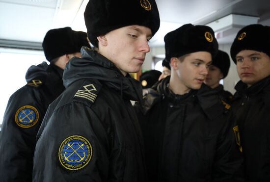 Принятие в состав ВМФ катера-торпедолова ТЛ-2195