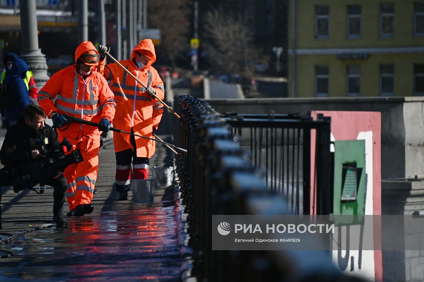 Промывка Большого Краснохолмского моста