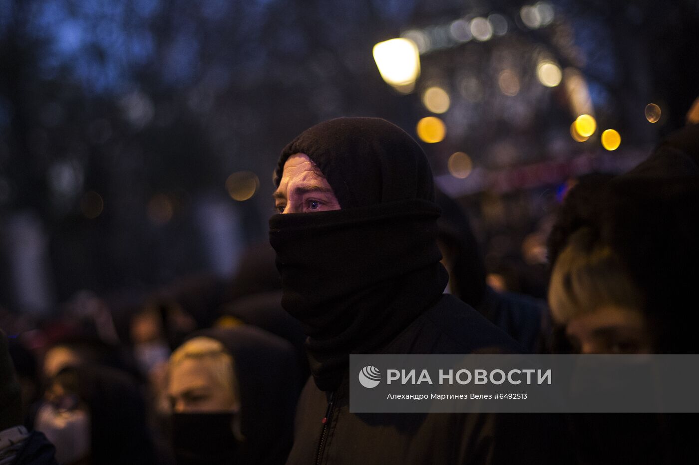 Протесты в Испании