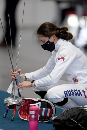 Фехтование. Этап Кубка мира. Шпага. Личное первенство