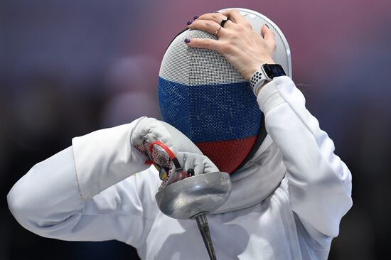 Фехтование. Этап Кубка мира. Шпага. Личное первенство