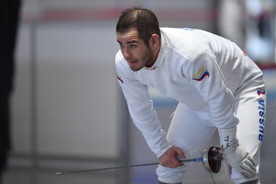 Фехтование. Этап Кубка мира. Шпага. Личное первенство