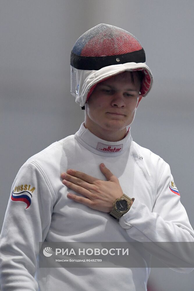 Фехтование. Этап Кубка мира. Шпага. Личное первенство