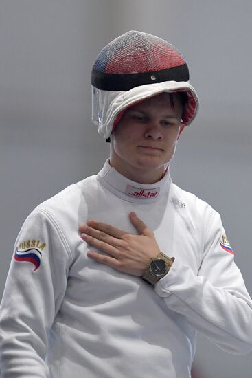 Фехтование. Этап Кубка мира. Шпага. Личное первенство