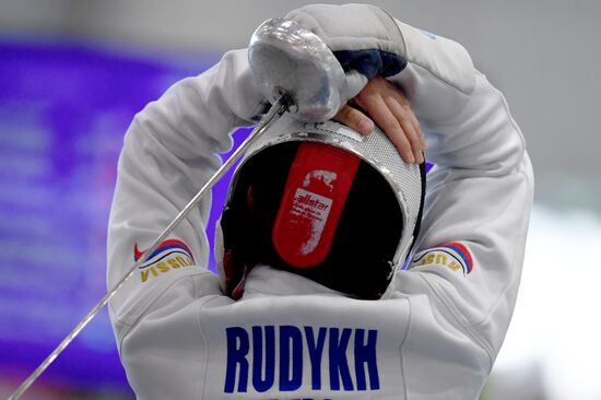 Фехтование. Этап Кубка мира. Шпага. Личное первенство