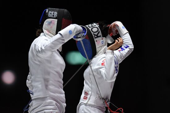 Фехтование. Этап Кубка мира. Шпага. Личное первенство