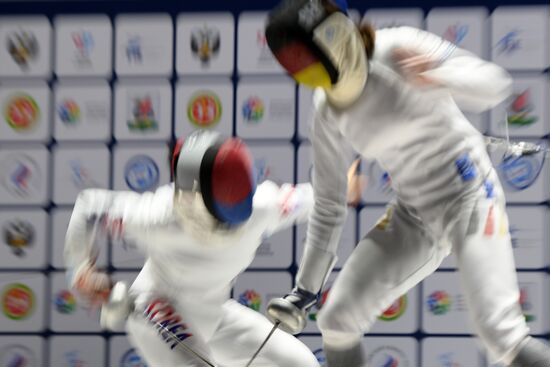 Фехтование. Этап Кубка мира. Шпага. Личное первенство