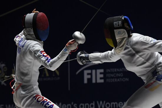 Фехтование. Этап Кубка мира. Шпага. Личное первенство