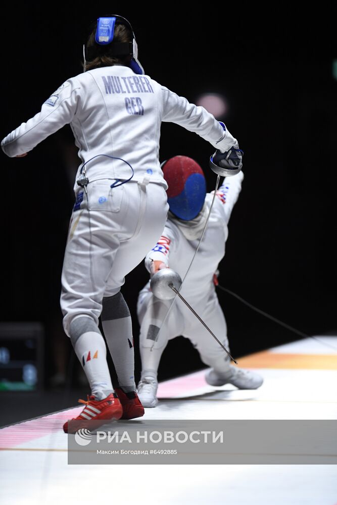 Фехтование. Этап Кубка мира. Шпага. Личное первенство