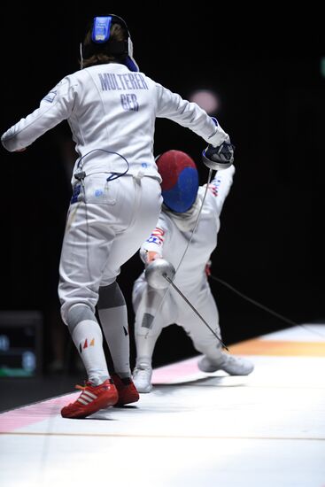 Фехтование. Этап Кубка мира. Шпага. Личное первенство