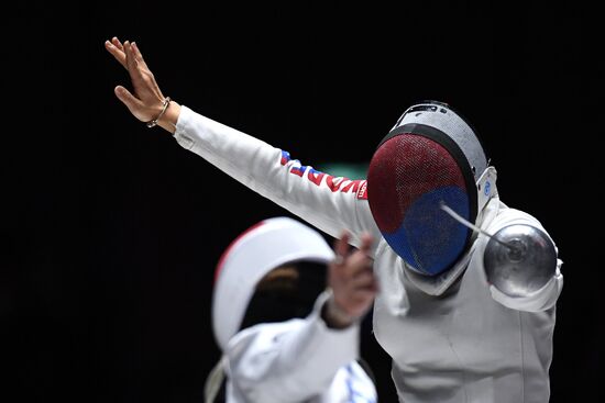 Фехтование. Этап Кубка мира. Шпага. Личное первенство