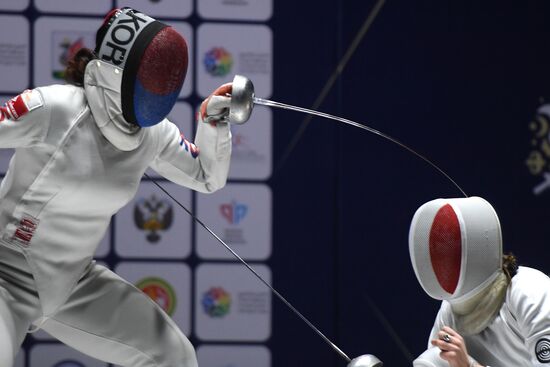 Фехтование. Этап Кубка мира. Шпага. Личное первенство