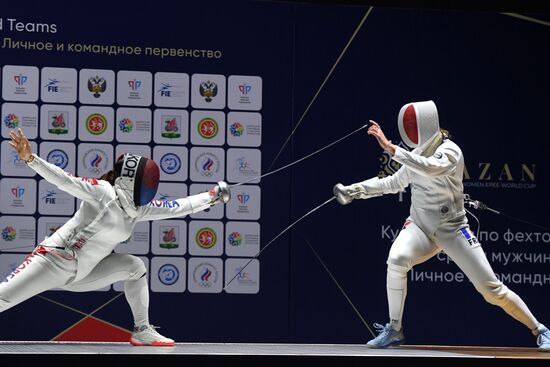 Фехтование. Этап Кубка мира. Шпага. Личное первенство