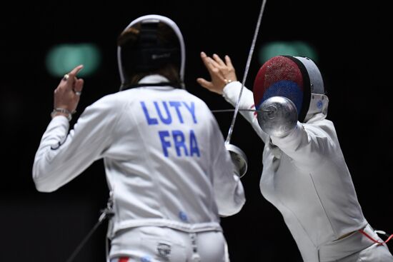 Фехтование. Этап Кубка мира. Шпага. Личное первенство