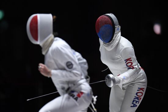 Фехтование. Этап Кубка мира. Шпага. Личное первенство