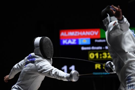 Фехтование. Этап Кубка мира. Шпага. Личное первенство