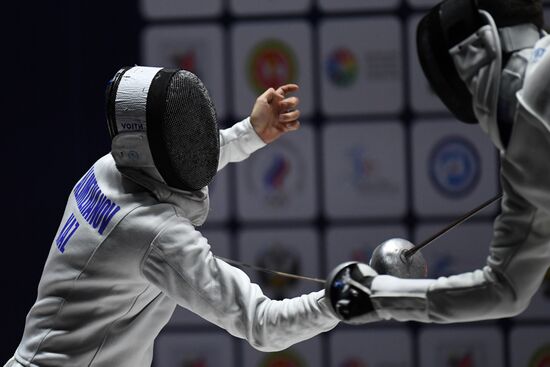 Фехтование. Этап Кубка мира. Шпага. Личное первенство