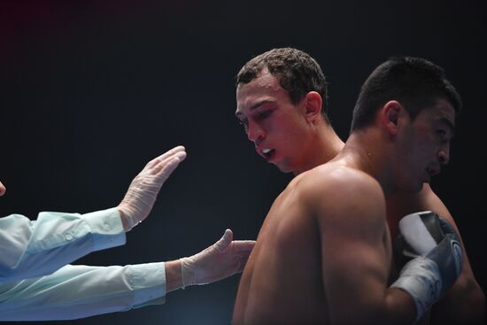 Бокс. Бой А. Бетербиева и А. Дайнеса