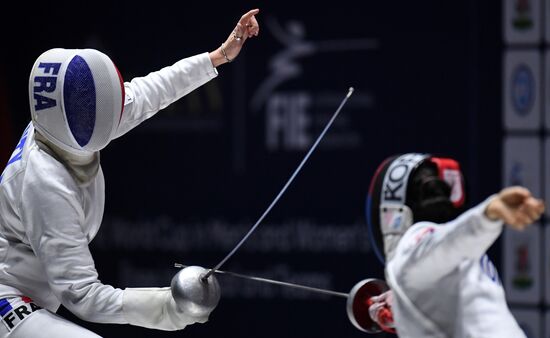 Фехтование. Этап Кубка мира. Шпага. Личное первенство