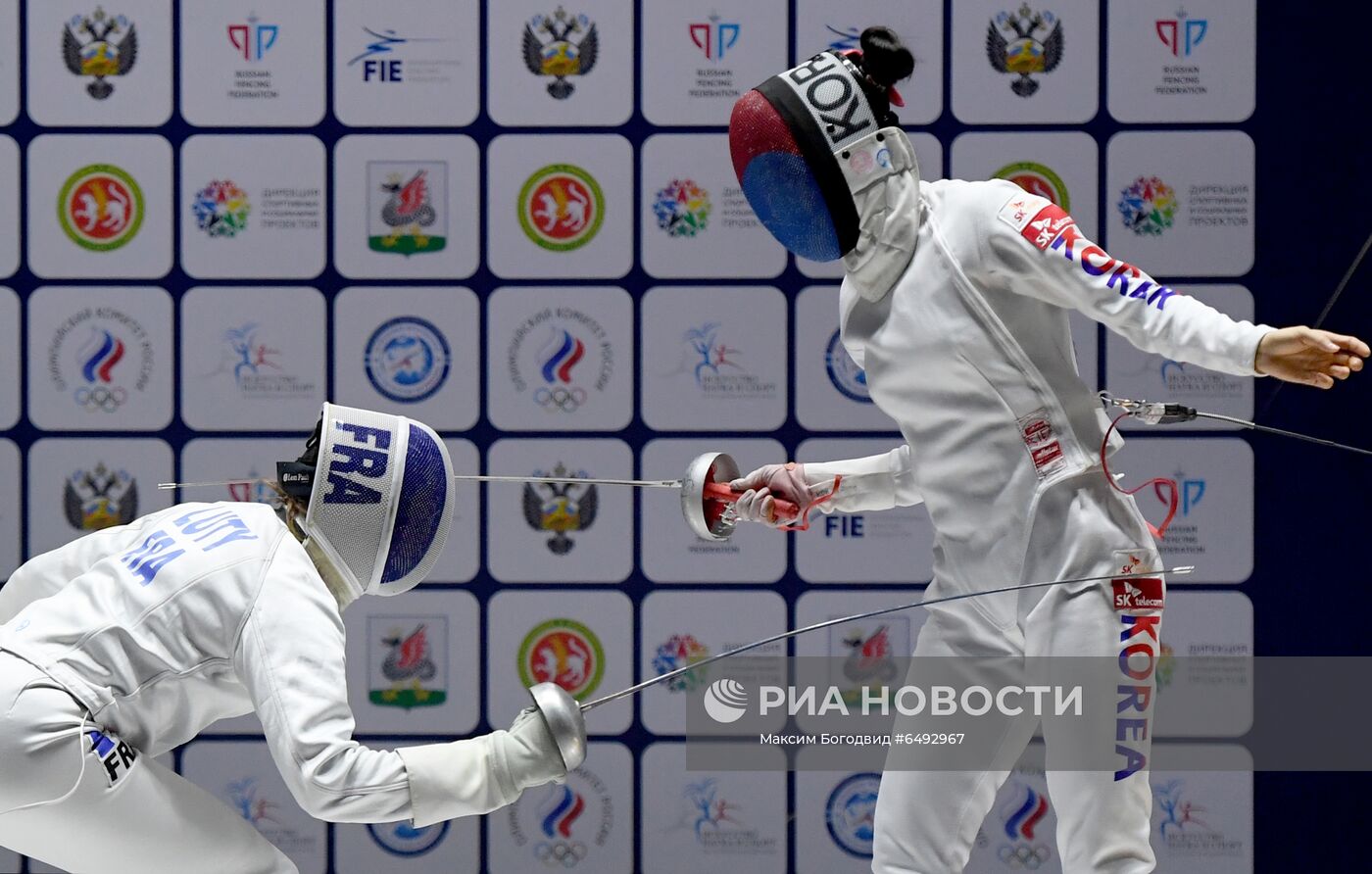 Фехтование. Этап Кубка мира. Шпага. Личное первенство