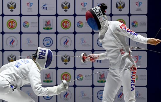 Фехтование. Этап Кубка мира. Шпага. Личное первенство