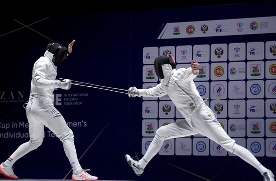 Фехтование. Этап Кубка мира. Шпага. Личное первенство