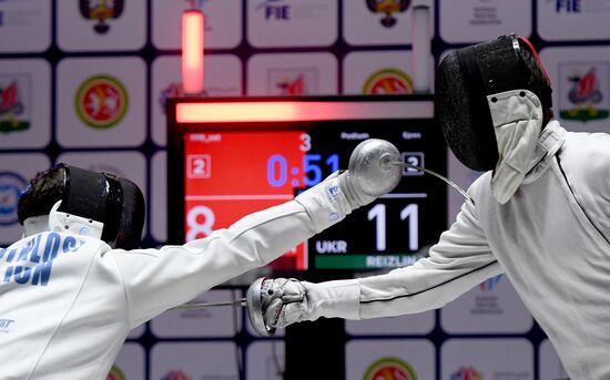 Фехтование. Этап Кубка мира. Шпага. Личное первенство