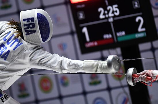 Фехтование. Этап Кубка мира. Шпага. Личное первенство
