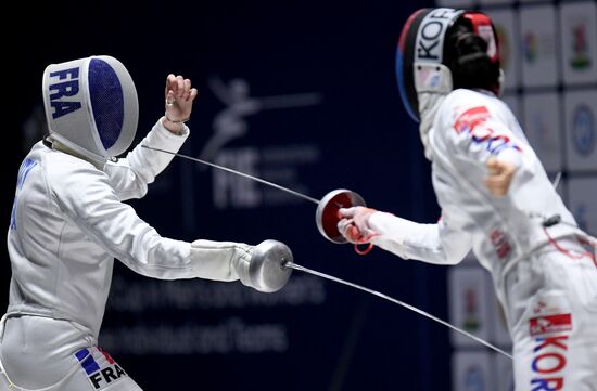 Фехтование. Этап Кубка мира. Шпага. Личное первенство