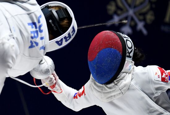 Фехтование. Этап Кубка мира. Шпага. Личное первенство